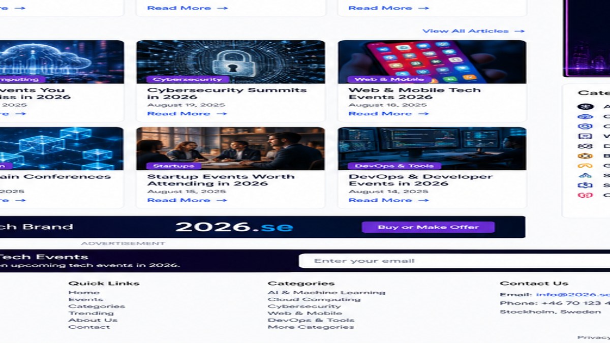 AI-generated technology event illustration for TechCrunch Disrupt 2026