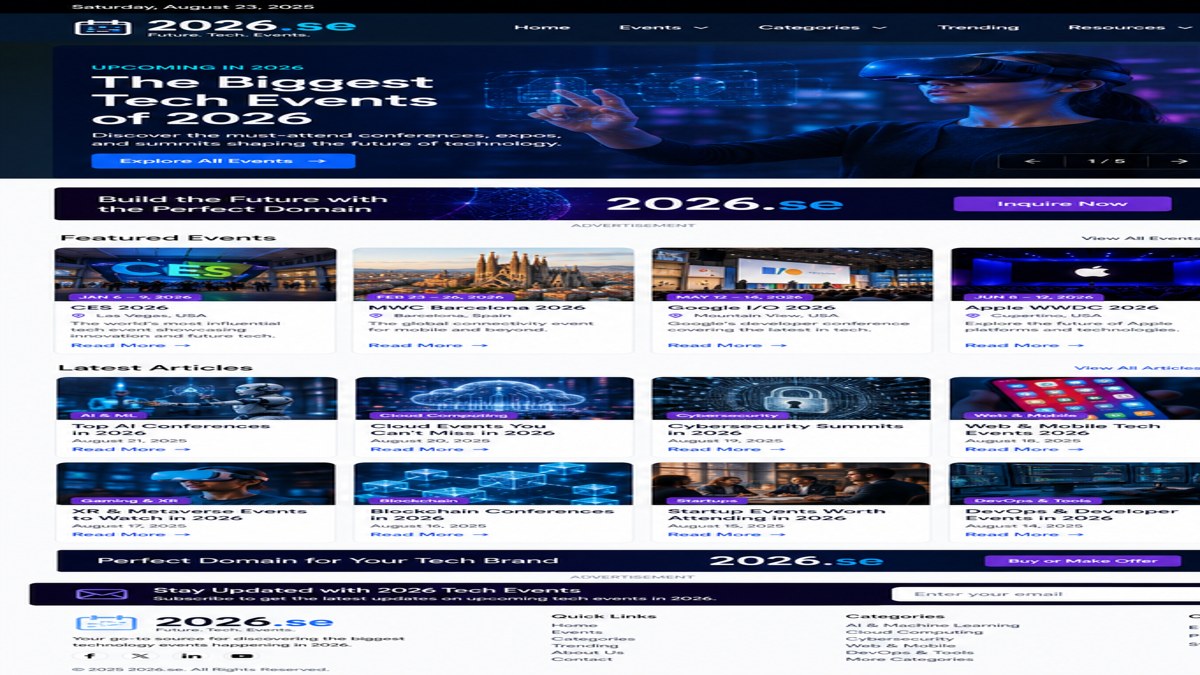 AI-generated technology event illustration for SC26