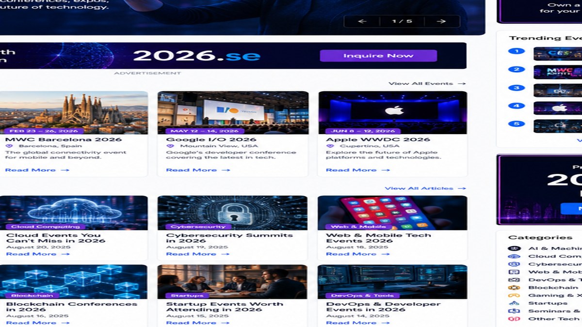 AI-generated technology event illustration for IoT and Edge Computing Events in 2026