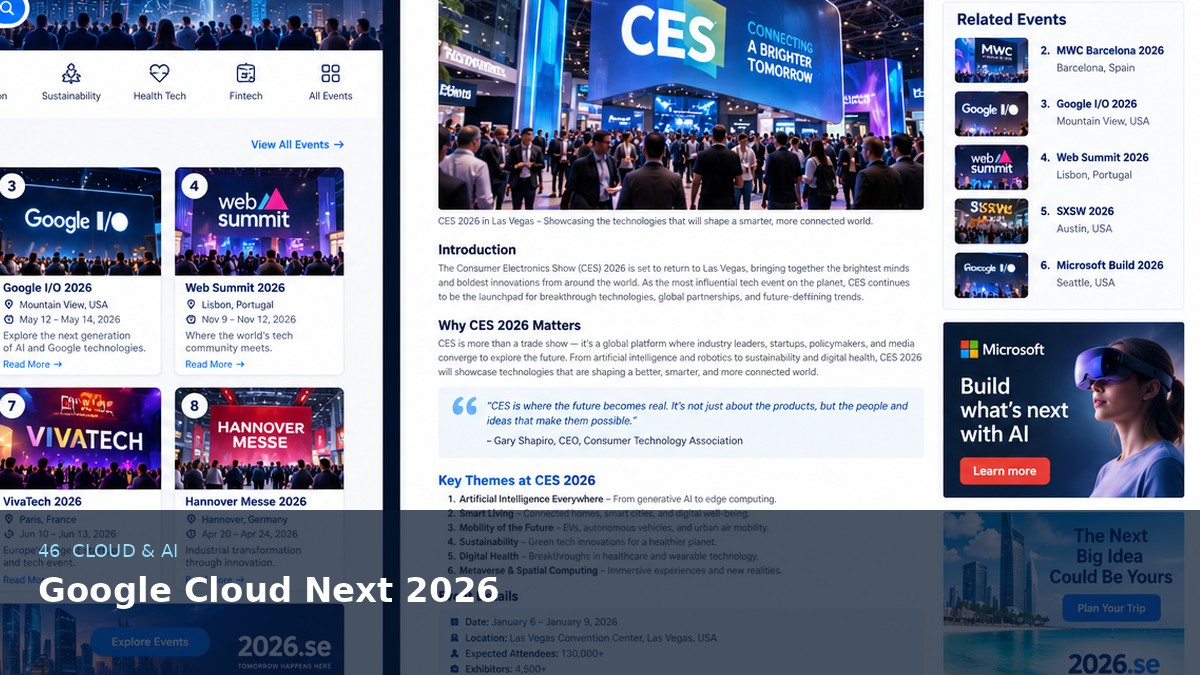 Google Cloud Next 2026 AI-generated editorial artwork